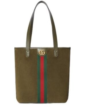 Gucci Ophidia Medium Tote Bag - Green