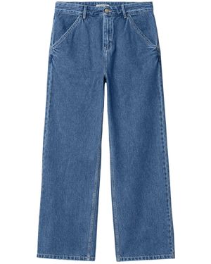 Carhartt Belt Loop Denim Pants - Blue