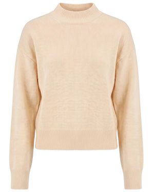 Pinko Long-Sleeved Sweater - Natural