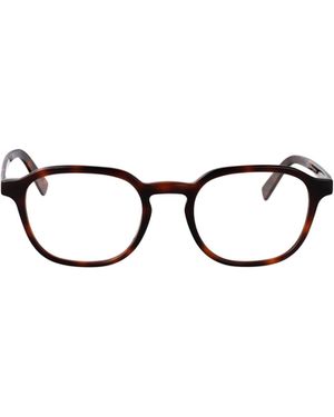 ZEGNA Square Frame Glasses - White