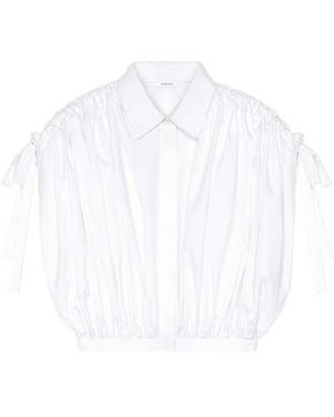 Givenchy Cropped Shirt - White