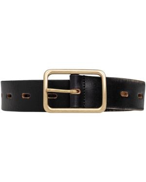 DSquared² Vintage Buckle Belt - White