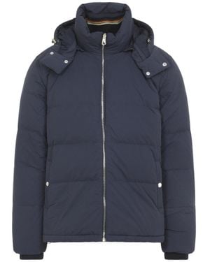 Paul Smith Hooded Zipped Jacket - Blue