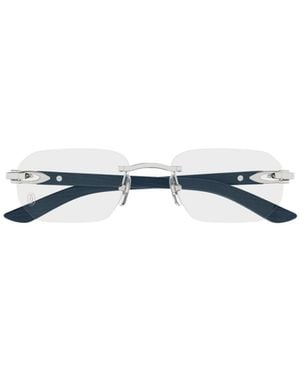Cartier Rectangular Frame Glasses - White