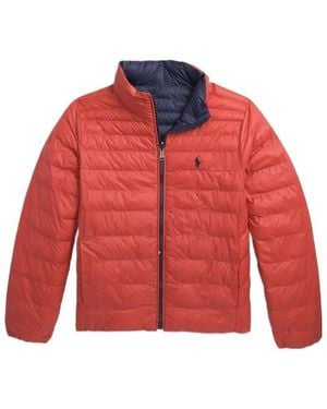 Ralph Lauren Double-Sided Long-Sleeved Cotton Suit - Red