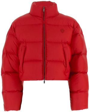 Gucci Padded Cropped Jacket - Red