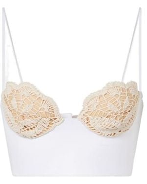 Magda Butrym Strapless Bra - Natural