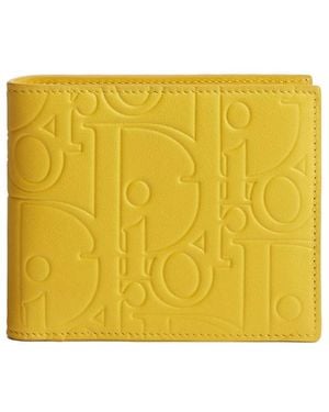 Dior Bifold Wallet - Yellow