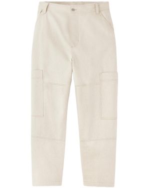 Jacquemus The Carré De-Nîmes Denim Cargo Trousers - Natural