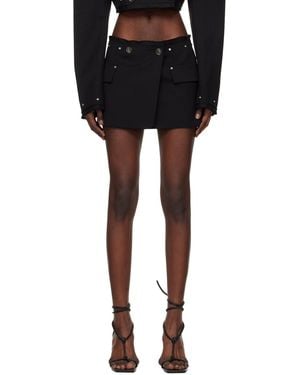 Dion Lee Riveted Blazer Miniskirt - Black