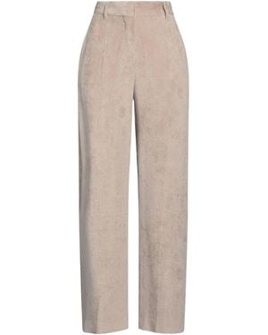 Brunello Cucinelli Versatile Solid Casual Pants - Natural