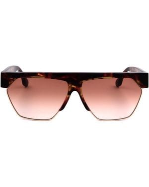 Victoria Beckham Square-Frame Sunglasses - Pink