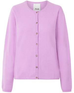 Allude Cashmere Cardigan - Pink