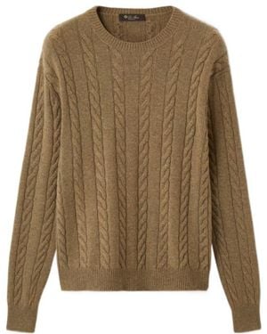 Loro Piana Cedar Crewneck - Natural