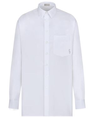 Dior Cd Interlaced Shirt - White