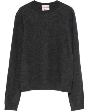 Semicouture Crew-Neck Jumper - Black