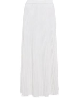 Gabriela Hearst Knitted Midi Skirt - White