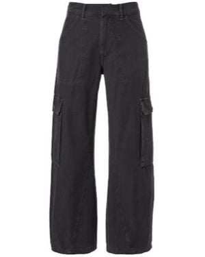 Citizens of Humanity Thassos Cropped Cargo Jeans - Blue