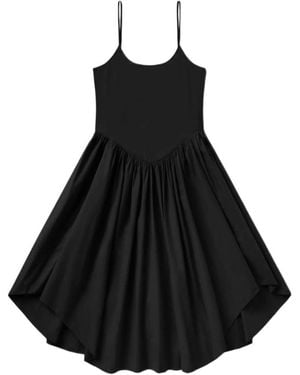 Citizens of Humanity Ari Spaghetti-Strap Midi Dress - Black
