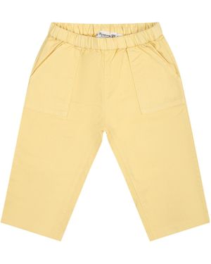 Bonpoint Thursday Elastic Waist Pants - Yellow