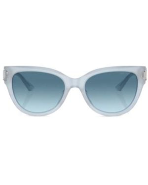Jimmy Choo Eyewear Cat-Eye Frame Sunglasses - Blue