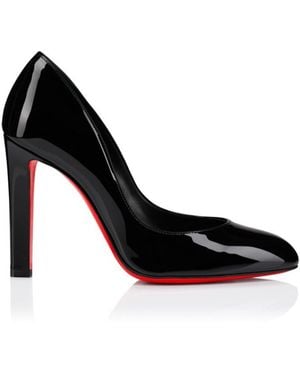Christian Louboutin Fannylove Patent Leather Court Shoes 100 - Black