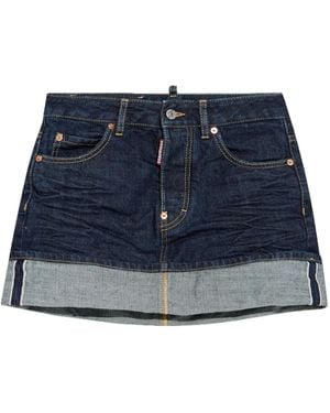 DSquared² Denim Mini Skirt - Blue