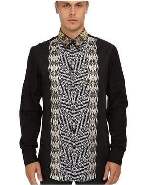 Just Cavalli Printed Shirt - Black