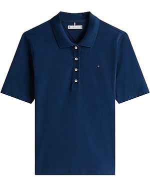 Tommy Hilfiger Short-Sleeve Polo Shirt - Blue