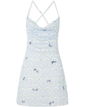 PUCCI Printed Dress - Blue
