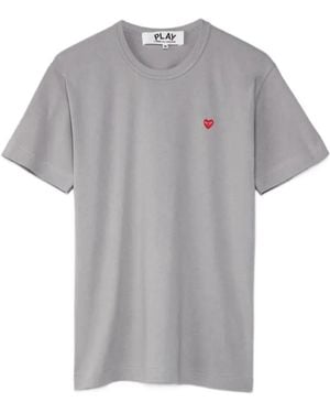 COMME DES GARÇONS PLAY Round-Necked T-Shirt - Grey