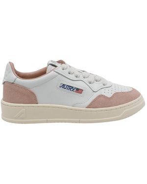 Autry Round-Toe Trainers - White