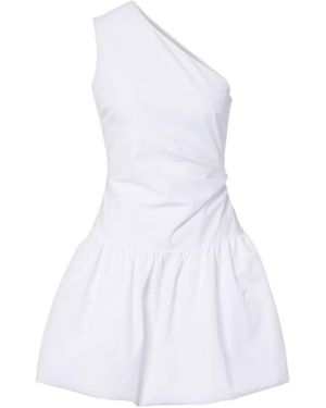 Patou One Shoulder Dress - White