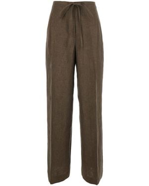 Rohe Relaxed Drawstring Pants - Brown