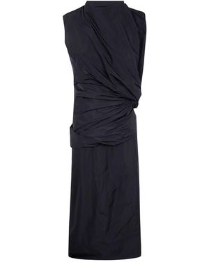 Jil Sander Sleeveless Straight Dress - Blue