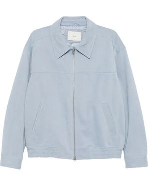 DUNST Long Sleeve Jacket - Blue