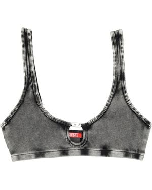 DIESEL Florence-Dnm Oval D Soft Bra - Grey