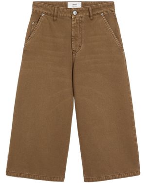 Ami Paris Bermuda Long - Brown