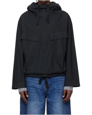 Studio Nicholson X Aaron Levine Kirby Pullover Jacket - Blue