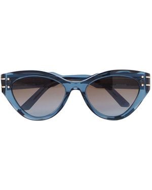 Dior Logo Sunglasses - Blue