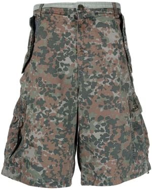 DIESEL Cargo Camouflage Shorts - Grey
