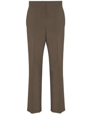 Fendi Straight-Leg Tailored Trousers - Grey