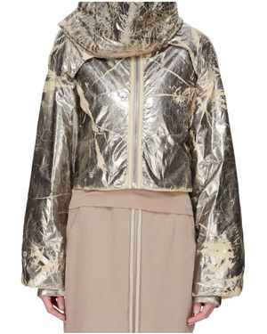 Rick Owens Zip-Fastening Jacket - Natural