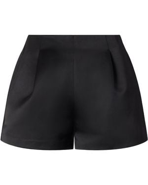 Ulla Johnson Satin Shorts - Black
