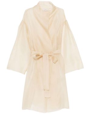 Antonelli Gustav Semi-Transparent Jacket - Natural