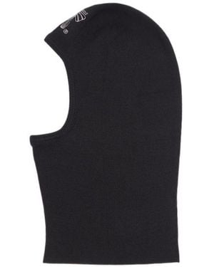 Acne Studios Merino Wool Balaclava Hat - Black