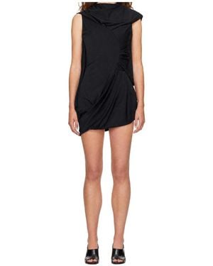 Entire studios Asymmetric Layered Dress - Black