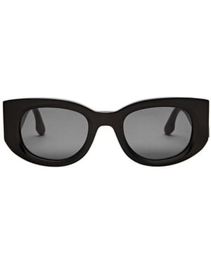 Victoria Beckham Oval-Frame Sunglasses - Multicolor