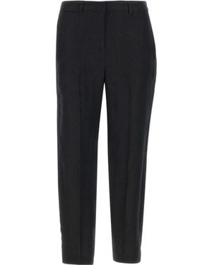 Marella Belt Loops Slacks - Black
