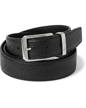 Gucci Rectangular Buckle Belt - Black